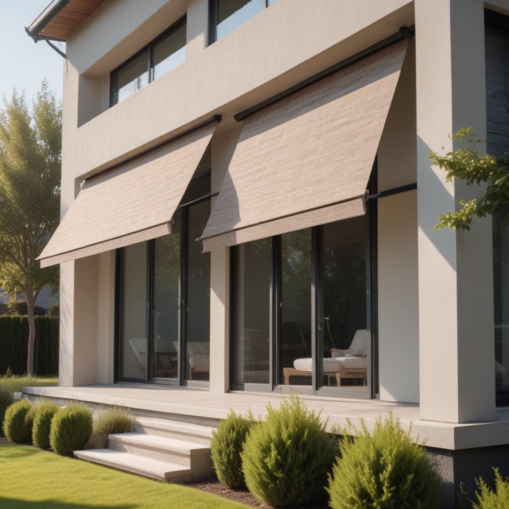 Наружные жалюзи и рафшторы: обзор видов, материалов и монтажа под ключ