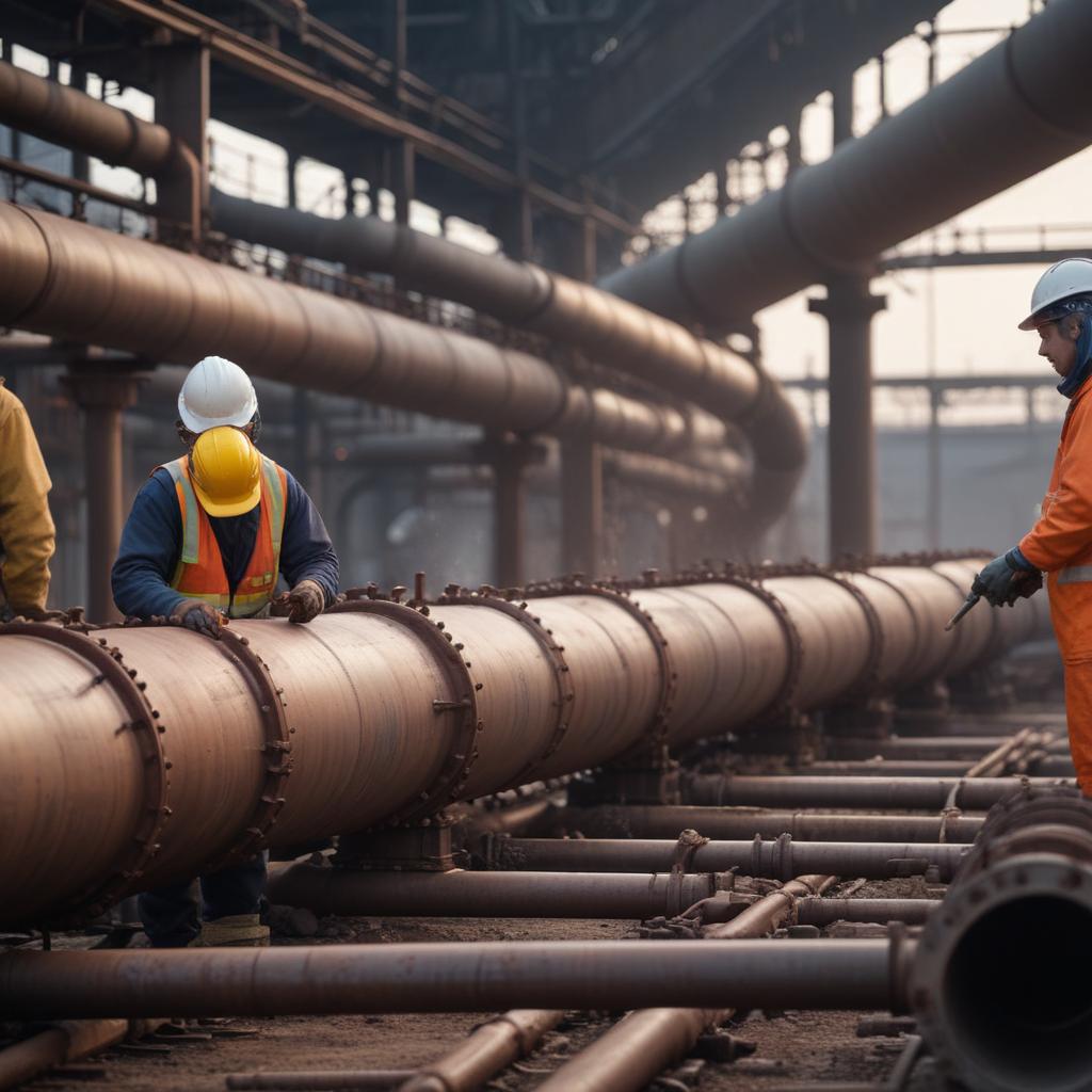 Антикоррозионная защита металлоконструкций, труб и трубопроводов: что это такое и как выполняются работы